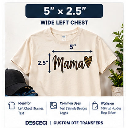 Custom DTF Transfers by Size | Ready-to-Press Heat Transfers