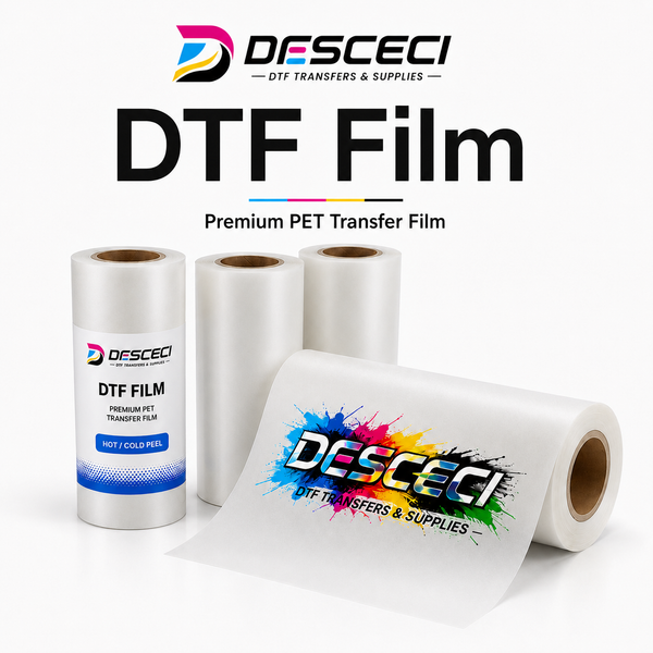 Premium DTF Transfer Film Roll – Hot Peel Film for DTF Printing